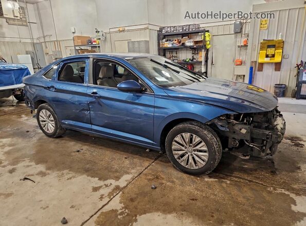 3VWC57BU2KM204786 2019 VOLKSWAGEN JETTA Синий 