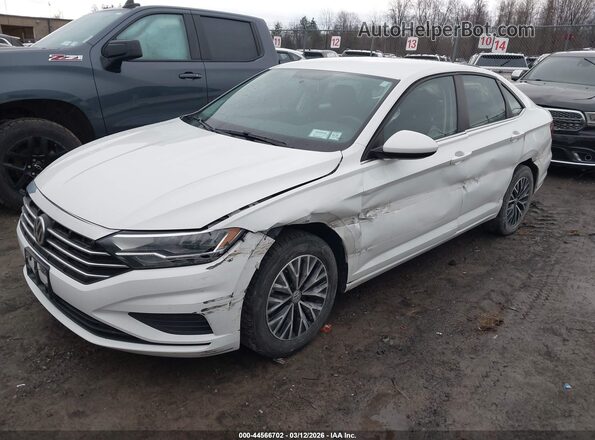 3VWC57BU2MM022850 2021 VOLKSWAGEN JETTA White Առջևի ձախ երեք քառորդ տեսարան