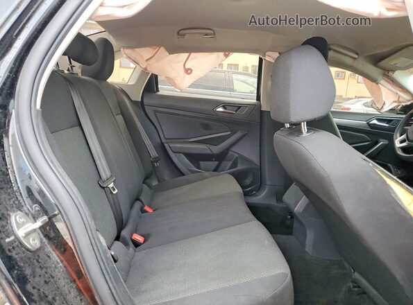 3VWC57BU2MM067884 2021 VOLKSWAGEN JETTA Black Widok tylnych siedzeń