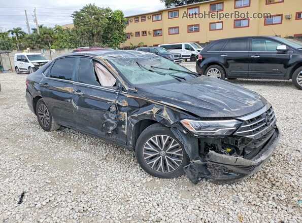 3VWC57BU2MM067884 2021 VOLKSWAGEN JETTA Black Przód prawy