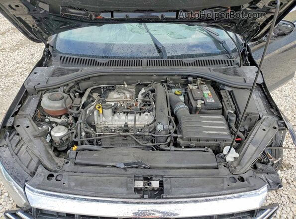 3VWC57BU2MM067884 2021 VOLKSWAGEN JETTA Black Widok wnętrza z tyłu
