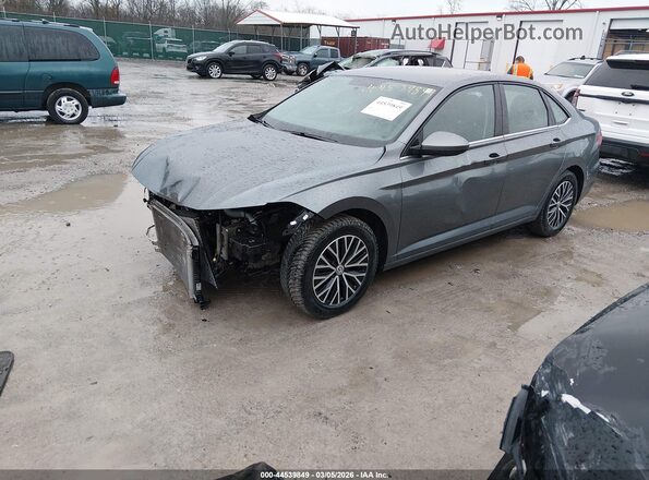 3VWC57BU3MM012991 2021 VOLKSWAGEN JETTA Серый Передняя левая четверть