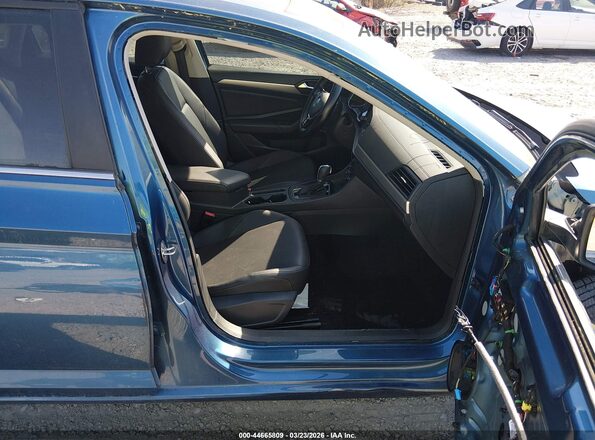 3VWC57BU4KM231035 2019 VOLKSWAGEN JETTA Blue Widok wnętrza z przodu
