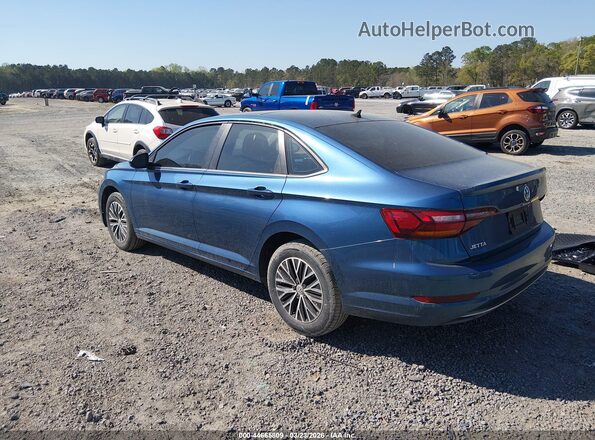 3VWC57BU4KM231035 2019 VOLKSWAGEN JETTA Blue Tył lewy