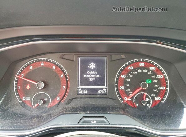 3VWC57BU4MM098490 2021 VOLKSWAGEN JETTA Black Instrument cluster view