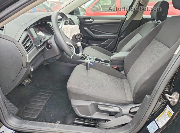 3VWC57BU5MM020719 2021 VOLKSWAGEN JETTA Черный Вид салона спереди