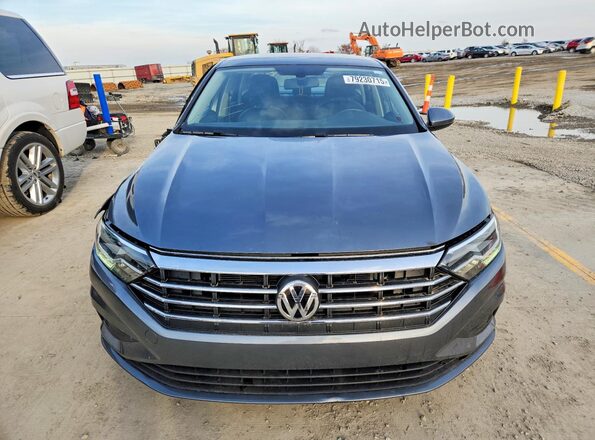 3VWC57BU5MM067815 2021 VOLKSWAGEN JETTA Серый Вид спереди