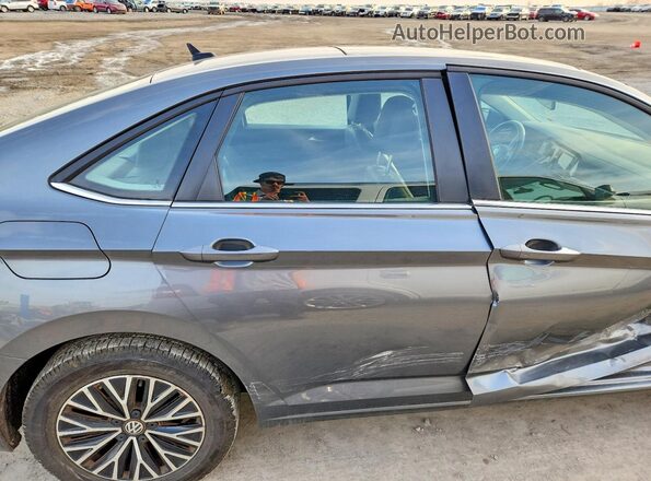 3VWC57BU5MM067815 2021 VOLKSWAGEN JETTA Серый Вид задних сидений