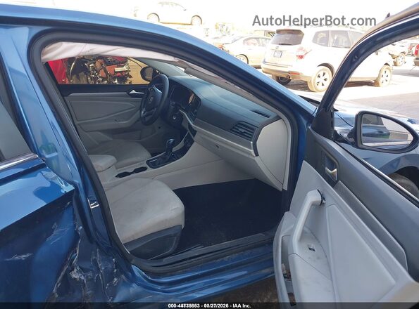 3VWC57BU6KM114038 2019 VOLKSWAGEN JETTA Blue Vista interior delantera