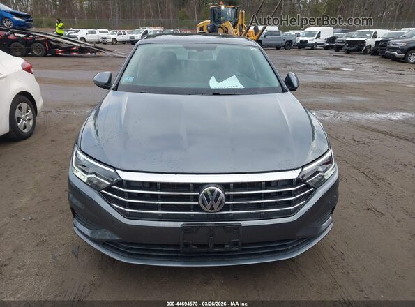 3VWC57BU6MM008482 2021 VOLKSWAGEN JETTA Серый Вид задней части салона