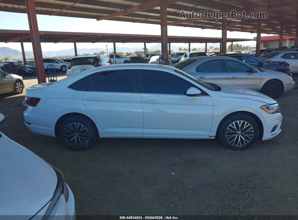 3VWC57BU7MM020656 2021 VOLKSWAGEN JETTA Белый Вид задней части салона