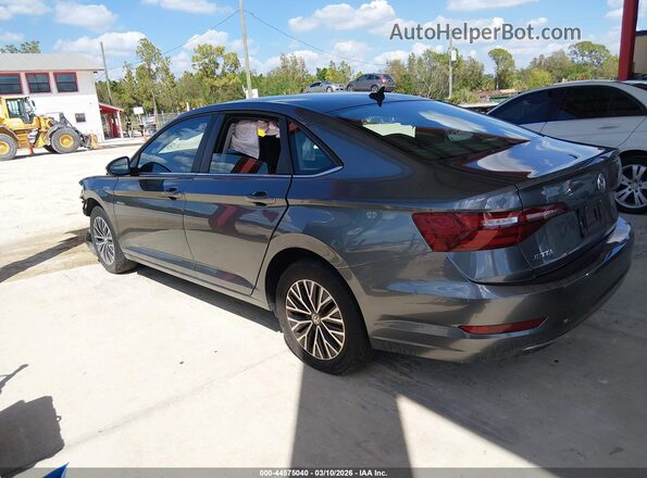 3VWC57BU7MM034041 2021 VOLKSWAGEN JETTA Серый Вид задней части салона