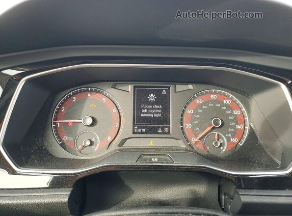 3VWC57BU7MM082610 2021 VOLKSWAGEN JETTA White Vista del cuadro de instrumentos