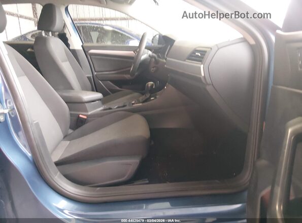 3VWC57BU7MM087015 2021 VOLKSWAGEN JETTA Blue Widok wnętrza z przodu