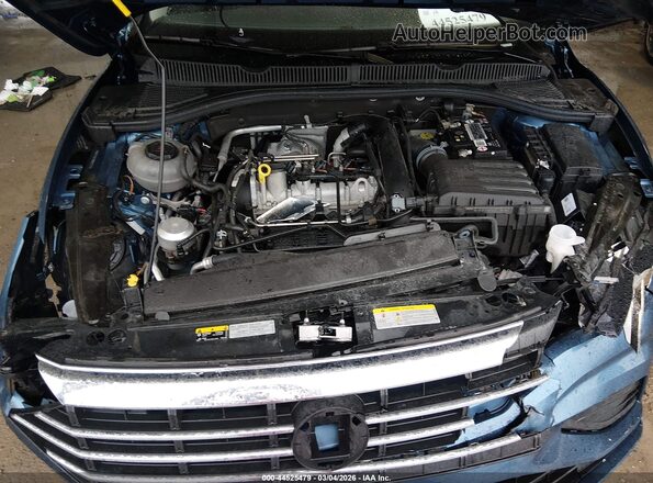 3VWC57BU7MM087015 2021 VOLKSWAGEN JETTA Blue Widok z tyłu