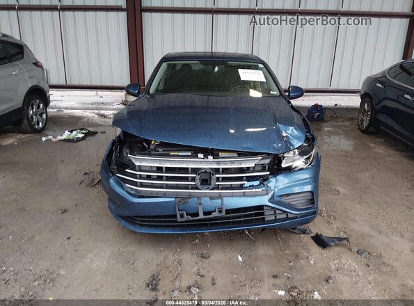 3VWC57BU7MM087015 2021 VOLKSWAGEN JETTA Blue Widok z przodu