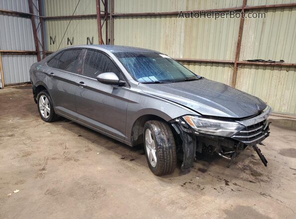 3VWC57BU8MM033934 2021 VOLKSWAGEN JETTA Серый Передняя правая четверть