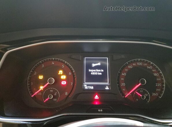 3VWC57BU8MM033934 2021 VOLKSWAGEN JETTA Серый Вид щитка приборов
