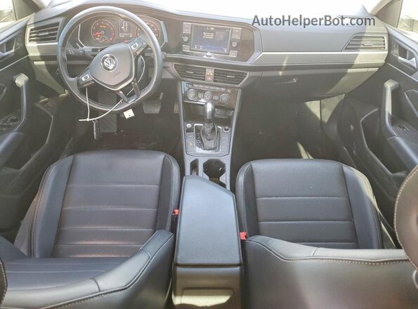3VWC57BU9MM003776 2021 VOLKSWAGEN JETTA Белый Вид панели приборов