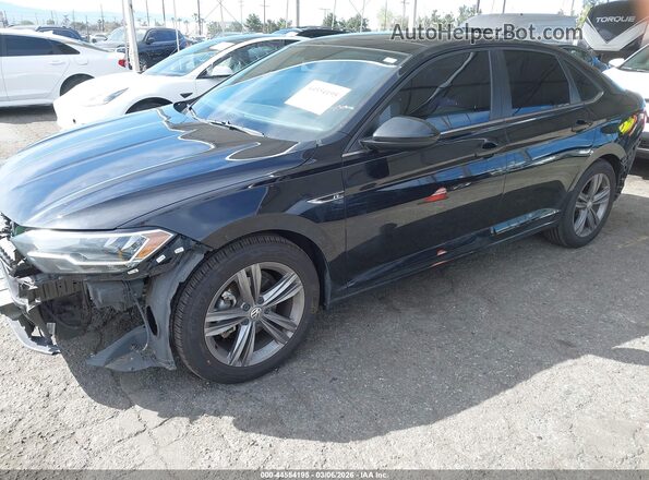 3VWC57BUXMM041551 2021 VOLKSWAGEN JETTA Черный Передняя левая четверть