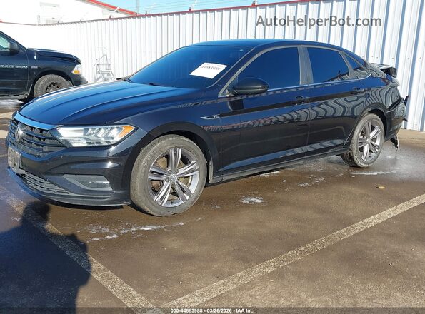 3VWCB7BU2LM043527 2020 VOLKSWAGEN JETTA Black Vista tres cuartos delantera izquierda