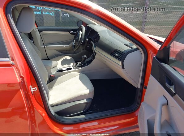 3VWCB7BU9KM189874 2019 VOLKSWAGEN JETTA Оранжевый Вид салона спереди