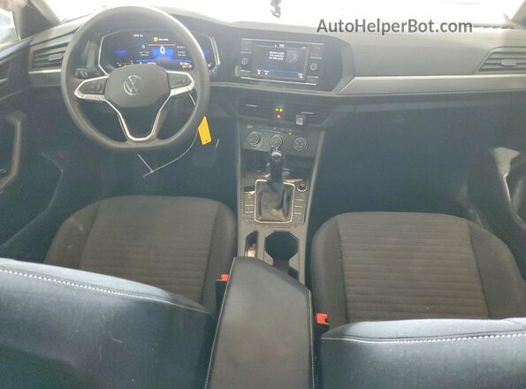 3VWCM7BU2NM005955 2022 VOLKSWAGEN JETTA Black Dashboard view