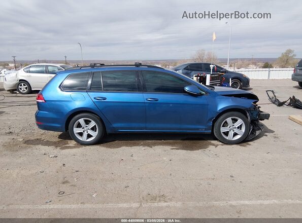 3VWD17AU9JM762053 2018 VOLKSWAGEN GOLF Blue სალონის 360-გრადუსიანი ხედი
