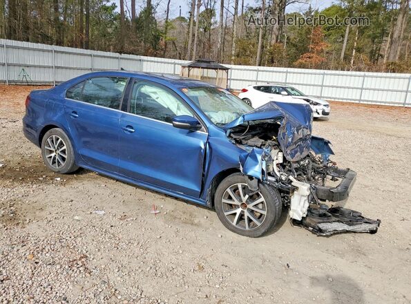 3VWDB7AJ9HM238737 2017 VOLKSWAGEN JETTA Blue Front right