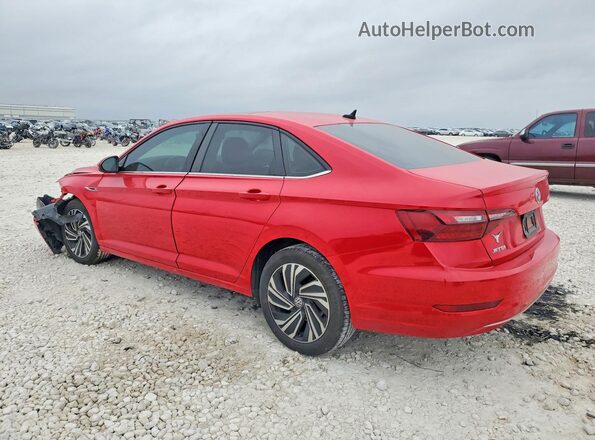 3VWE57BU4MM000700 2021 VOLKSWAGEN JETTA Red Rear left