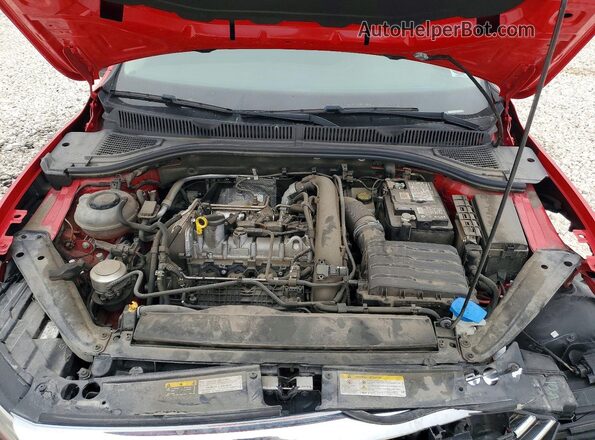 3VWE57BU4MM000700 2021 VOLKSWAGEN JETTA Red Rear interior view