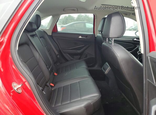3VWE57BU4MM000700 2021 VOLKSWAGEN JETTA Red Rear seats view