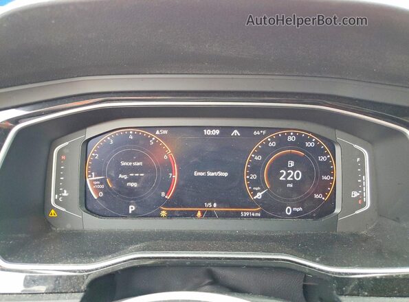 3VWE57BU4MM000700 2021 VOLKSWAGEN JETTA Red Instrument cluster view