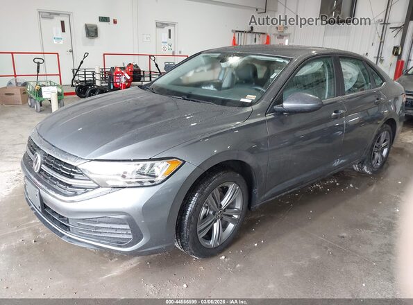 3VWEM7BU6RM046281 2024 VOLKSWAGEN JETTA Серый Передняя левая четверть