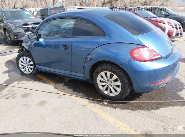 3VWF17AT9HM624264 2017 VOLKSWAGEN BEETLE Blue Задня ліва чверть