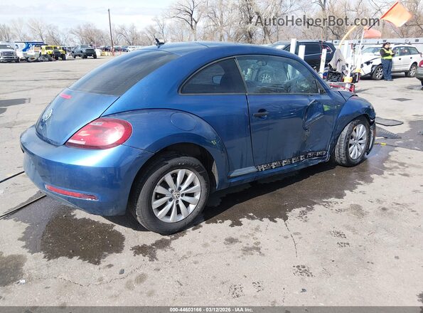 3VWF17AT9HM624264 2017 VOLKSWAGEN BEETLE Blue Задня права чверть