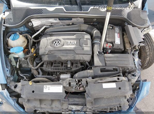 3VWF17AT9HM624264 2017 VOLKSWAGEN BEETLE Blue Вид ззаду
