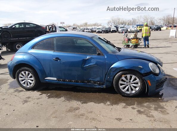 3VWF17AT9HM624264 2017 VOLKSWAGEN BEETLE Blue Панорамний вид салону 360°