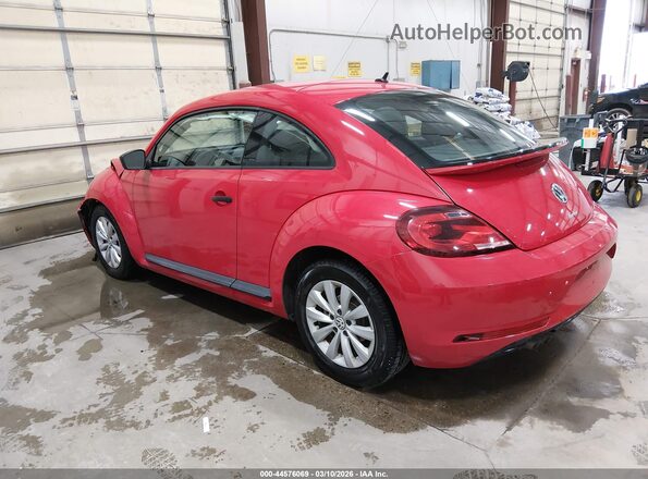 3VWFD7AT1JM707488 2018 VOLKSWAGEN BEETLE Red Tył lewy