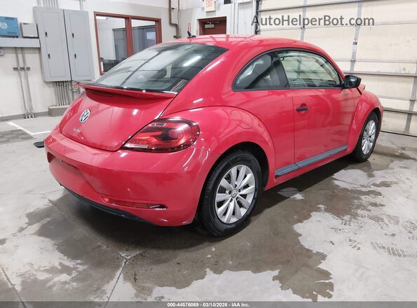 3VWFD7AT1JM707488 2018 VOLKSWAGEN BEETLE Red Tył prawy
