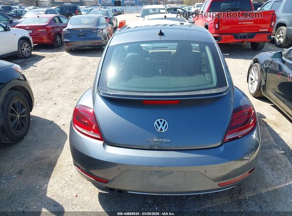 3VWFD7AT1KM704513 2019 VOLKSWAGEN BEETLE Gray 
