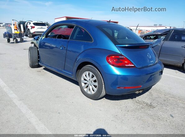 3VWFD7AT2KM712717 2019 VOLKSWAGEN BEETLE Blue 