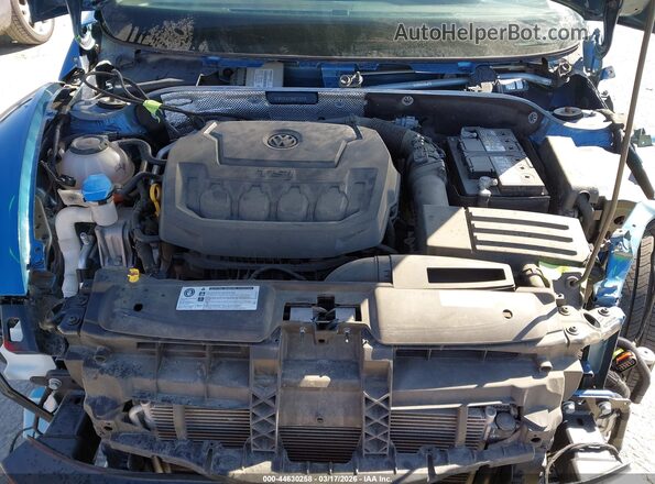 3VWFD7AT2KM712717 2019 VOLKSWAGEN BEETLE Blue 