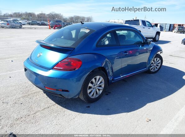 3VWFD7AT2KM712717 2019 VOLKSWAGEN BEETLE Blue 
