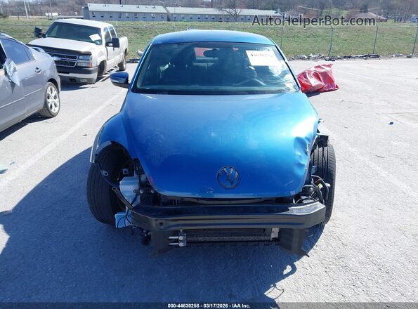 3VWFD7AT2KM712717 2019 VOLKSWAGEN BEETLE Blue 