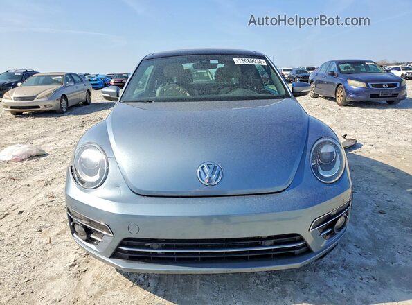 3VWFD7AT2KM719232 2019 VOLKSWAGEN BEETLE Blue 