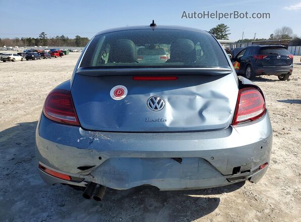 3VWFD7AT2KM719232 2019 VOLKSWAGEN BEETLE Blue 