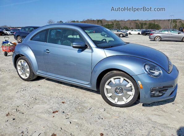 3VWFD7AT2KM719232 2019 VOLKSWAGEN BEETLE Blue 