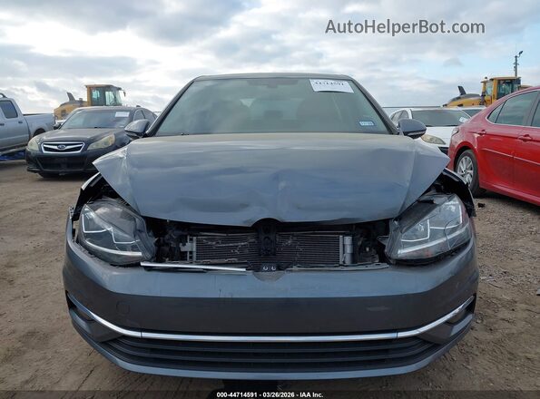 3VWG17AU0JM262389 2018 VOLKSWAGEN GOLF Gray Instrument cluster view