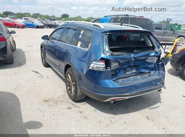 3VWH17AU3JM750093 2018 VOLKSWAGEN GOLF Blue Rear left